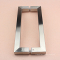 High Quality Stainless steel 304 Satin Glass Door Pull Handle Set for commerical or recident house